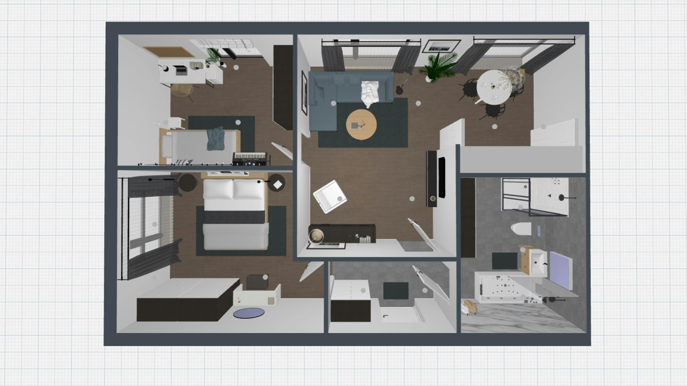 Interactive Floor Plan after